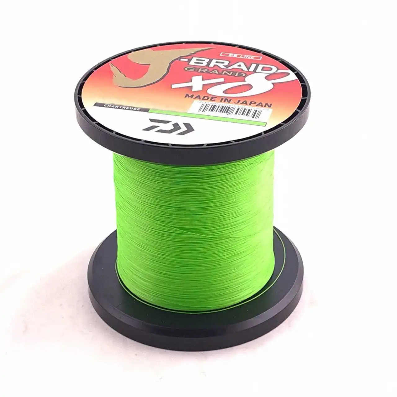 Daiwa J-Braid Grand X8E 0,16mm 1350m Chartreuse 3 Daiwa J-Braid Grand X8E 0,16mm 1350m Chartreuse