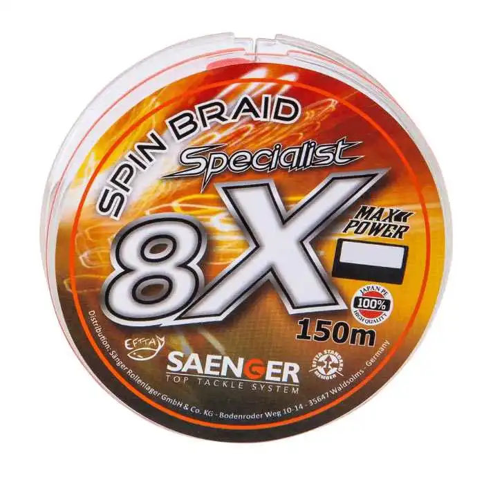 Sänger 8X Specialist Spin Braid 0,18 Mm 15,9 Kg 150 M 3 Sänger 8X Specialist Spin Braid 0,18 Mm 15,9 Kg 150 M