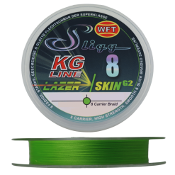 WFT Sligg 8 Lazer Skin G2 0,08 Mm 8 Kg 150 Meter Chartreuse