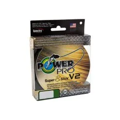 Power Pro Super 8 Silk V2 275m 0,13mm 8kg Hi-Vis Aqua