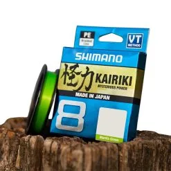 Shimano Kairiki 8-Braid Green 0,19mm 300m